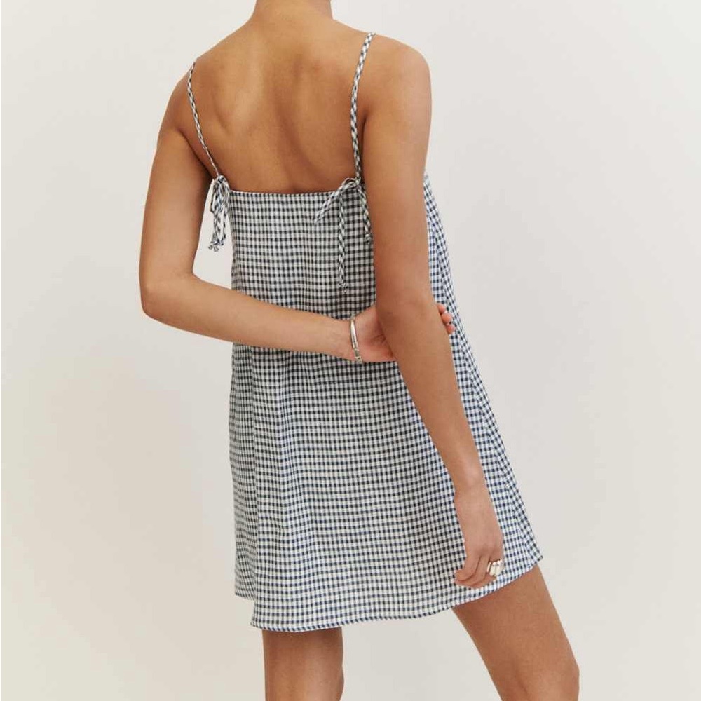 Reformation Aubree Linen Dress - Picture 2 of 4